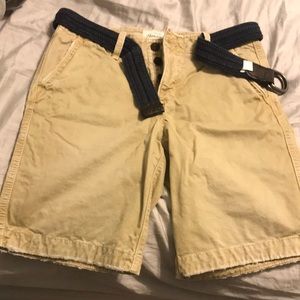 Abercrombie & Fitch khaki shorts